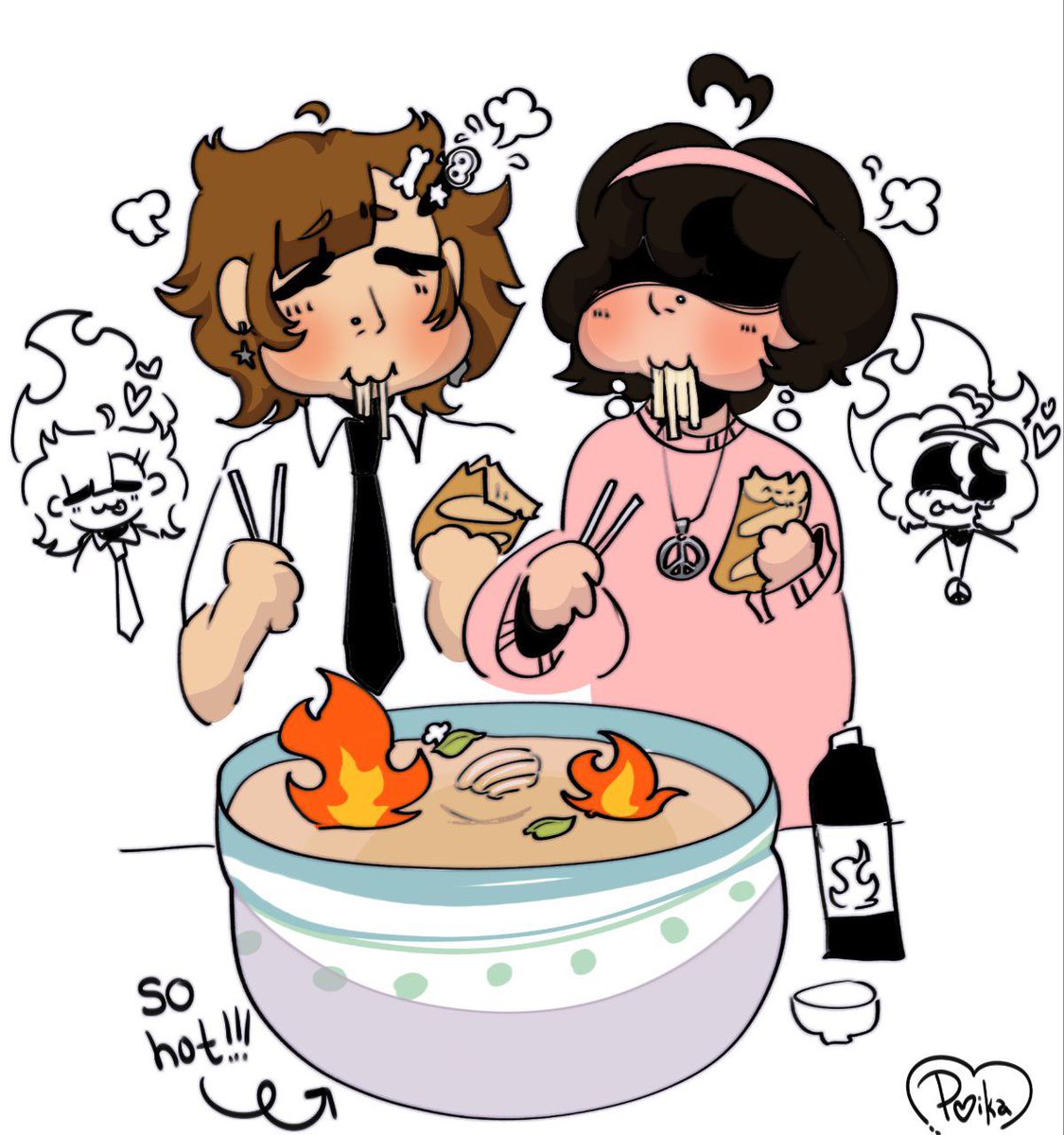 YUMMY PHO BO!!🦭✨
[ #eat #food #art ]