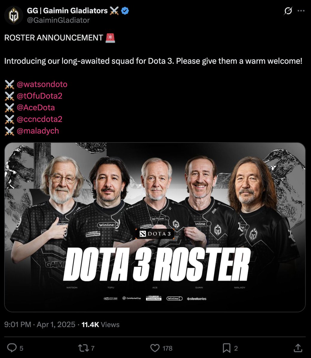 🚨 I'm open to opportunities!

I will be parting ways with <a href="/UpwardsAgency/">Upwards</a>, which allows me to consider further opportunities and new offers. My work with Upwards included contributing to the social media strategy and output to the likes of <a href="/TeamVitality/">Team Vitality 🐝</a>, <a href="/esportsawards/">Esports Awards</a>, and