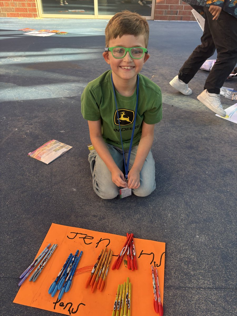 ALL SMILES from Second Grade during Market Day! 😍💲 <a href="/CatawbaTrail/">Catawba Trail Colts</a>