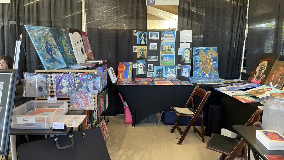 Ferchect's tweet photo. I am at the event for 2 days. Today and Tomorrow. #Seasam #Seasam2025 #FirstAmerican #Artists #ChickasawNation https://t.co/4ThHASPEF8