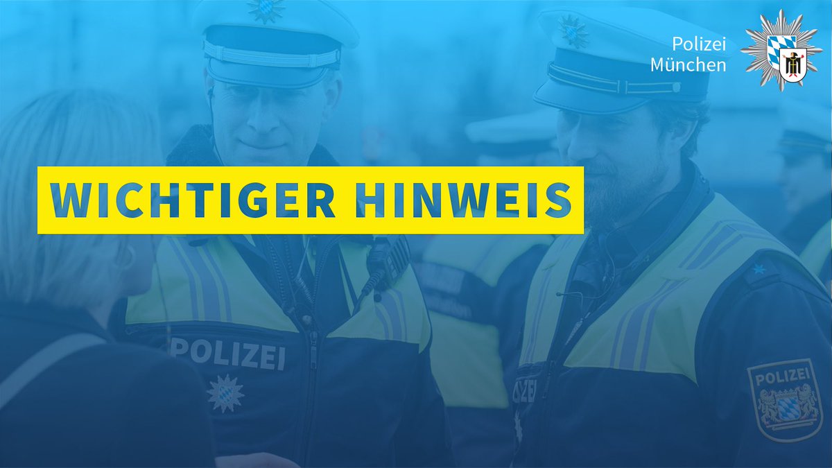 Polizei München tweet media