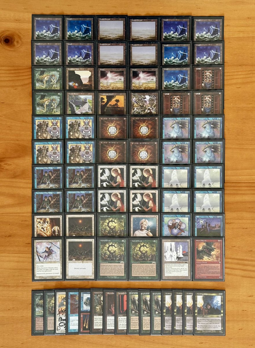 swbmtg's tweet photo. Won the top 8 playoffs of our quarterly #premodern league with Parfait! Deck is very fun, and it's 11-0-1 across the past four weeklies

Top 8
R1 UW Dreadnought 🍤📜📜
R2 U Dreadnought 🍤📜📜
R3 Rg Burn 📜📜 https://t.co/ZU9n7bTkn2