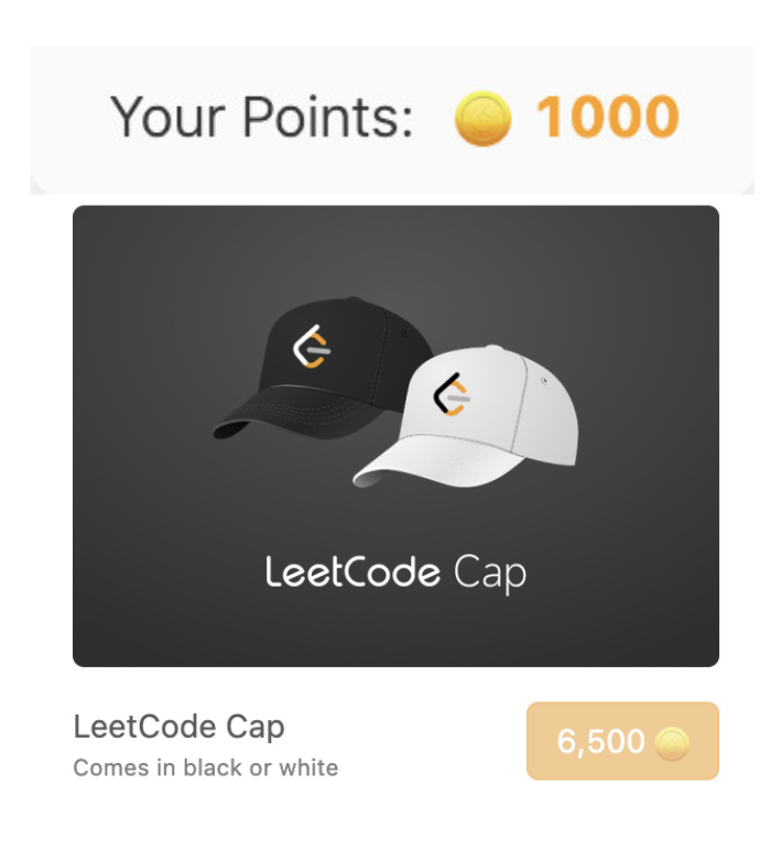 WebstarDavid's tweet image. getting closer to my goal of a leetcode hat