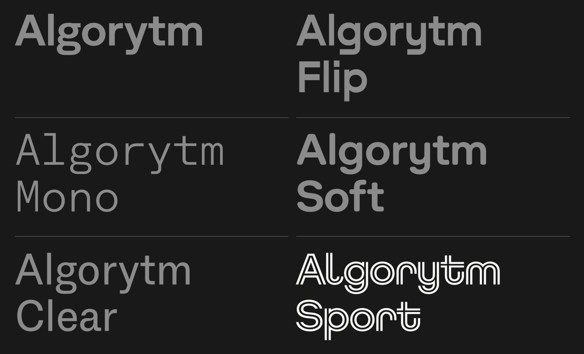fresh_fonts's tweet photo. The best new typefaces for October 2025 👀

↳ Discover them: https://t.co/KRyVhldcBc https://t.co/wAbPb3b243
