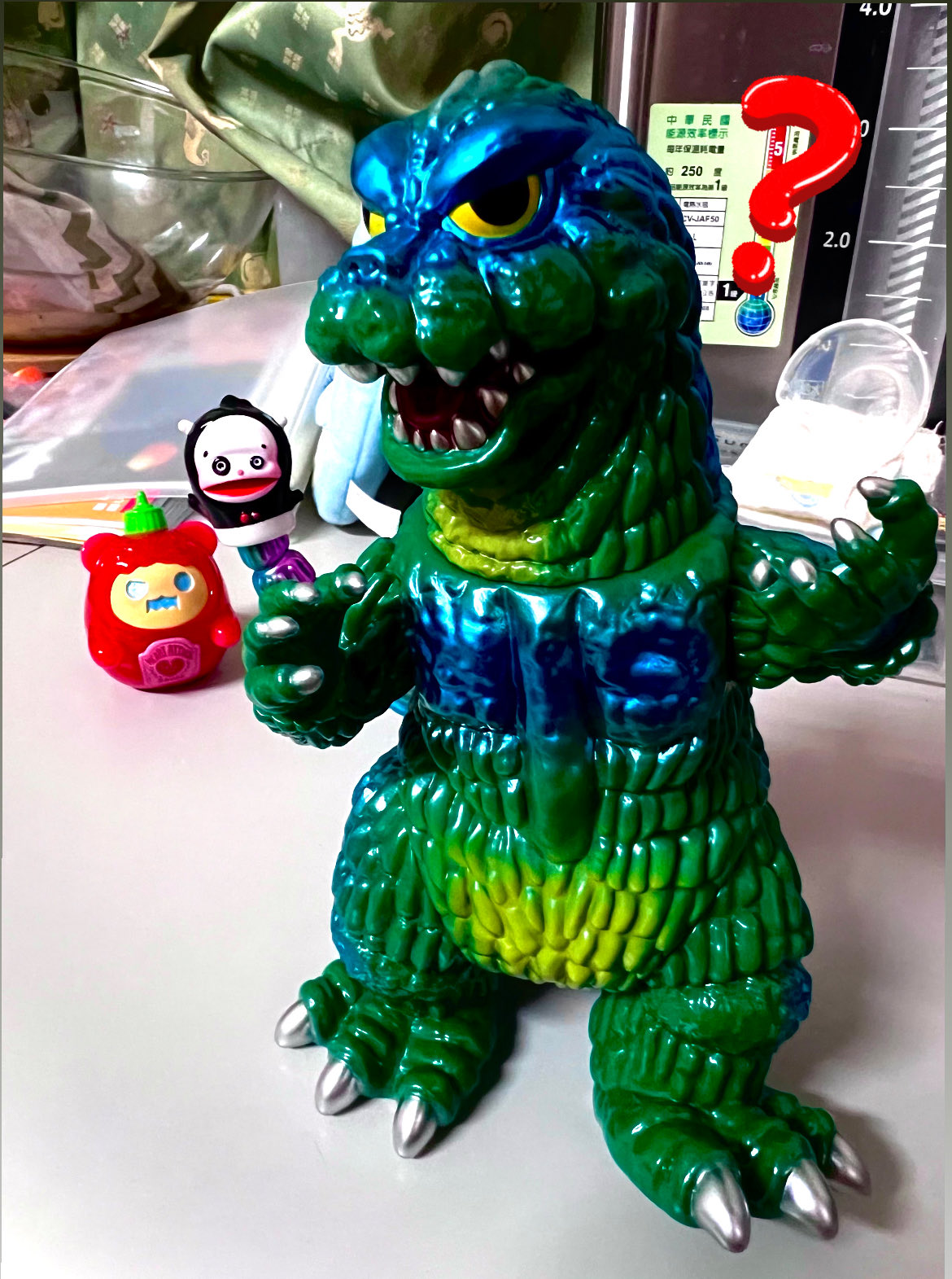 台湾限定　strange gallery ウルトラマンベリアル ソフビ　夜光 台湾限定 strange gallery ウルトラマンベリアル ソフビ 夜光