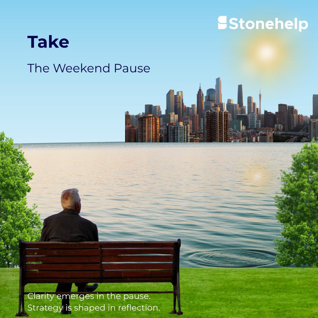StonehelpCo's tweet photo. Step away from the rush of decisions and deadlines to create the space to see patterns more clearly and return with sharper focus. Leaders who incorporate reflection into their daily rhythm often discover that clarity emerges in the quiet moments.

#Stonehelp #StonehelpConsulting https://t.co/H17L1lx0WJ