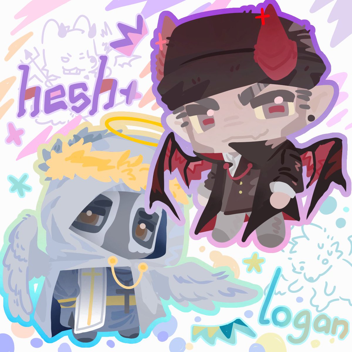 nienienie0023's tweet image. #Heshlogan #Hesh #Logan #cod10 
一念神魔呵呵呵呵呵呵呵