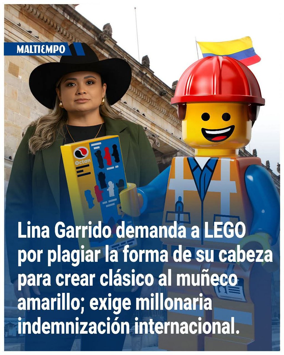 Lina Garrido alias la cabeza de lego.