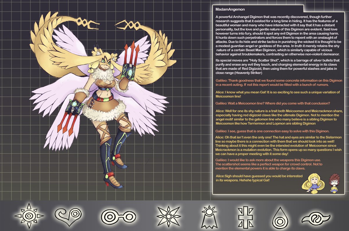 D_MonArts's tweet photo. New fake digimon. #fakemon #digifake #digimon #angewomon #meicrackmon #meicoomon https://t.co/2m1eb96p1Y