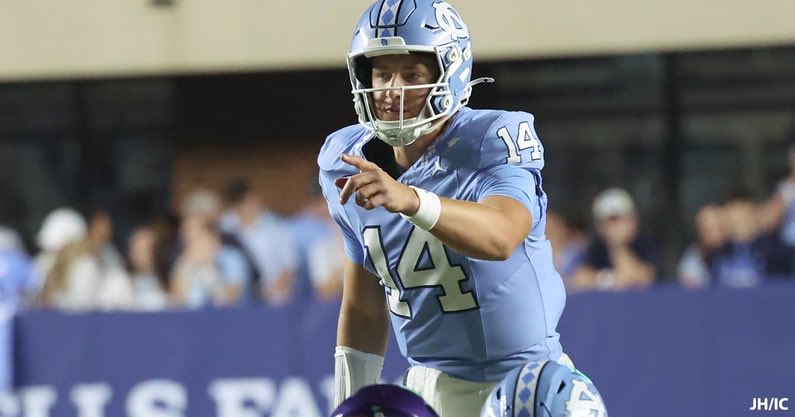 InsideCarolina's tweet image. As UNC moves closer to 24 hours shy of kickoff for its ACC opener against Clemson, Max Johnson is expected to be the Tar Heels’ starting QB on Saturday, according to the consensus among a number of sources.

Here’s more, read: on3.com/teams/north-ca…