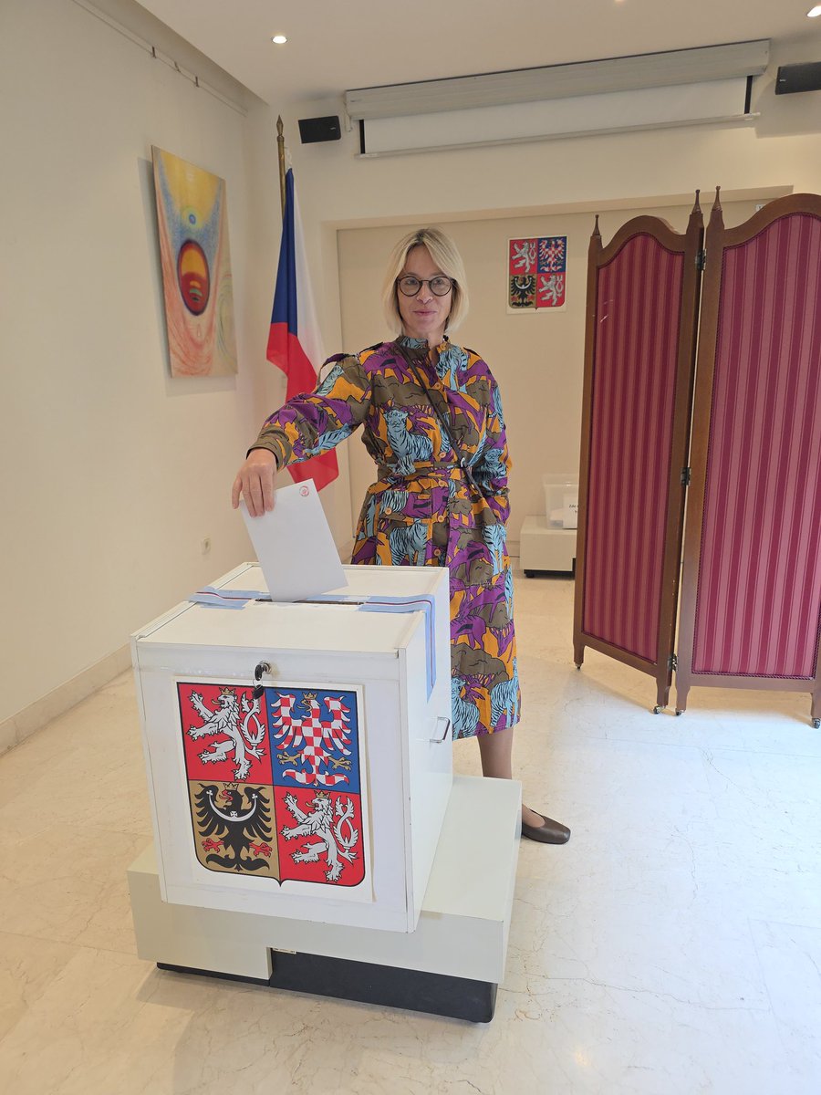 LiborSecka's tweet image. Volby 2025 #Madrid v plném proudu.
Czech elections.
Elecciones generales checas 2025. 
@CzechEmbMadrid