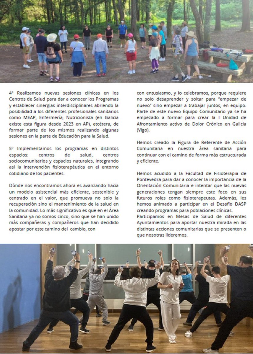 FISIOTERAPEUTAS APYSC (@territorio_dasp) on Twitter photo Aprovechando el reciente reconocimiento del programa de fisioterapia comunitaria “Activa a túa saúde” reconocido con el segundo premio en innovación en salud de los premios ACIS, compartimos el siguiente artículo de la revista de territorio DASP. 
#territoriodasp #fisioterapia Aprovechando el reciente reconocimiento del programa de fisioterapia comunitaria “Activa a túa saúde” reconocido con el segundo premio en innovación en salud de los premios ACIS, compartimos el siguiente artículo de la revista de territorio DASP. 
#territoriodasp #fisioterapia