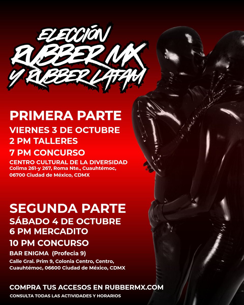 Rubber México (Rubber Mexico Contest) tweet media