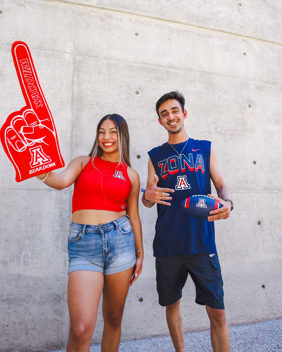 uacampusstore's tweet photo. Wildcats are back in town! 🐾 Celebrate Wildcat Friday with 25% off Insignia items at the Campus Store. 🛍️
It’s the perfect time to Bear Down and gear up for tomorrow’s game! 🔴🔵
👉 Shop in-store or online today: https://t.co/Ot6bVf6ehd
#WildcatFriday #BearDown https://t.co/AZFeTNPBRv