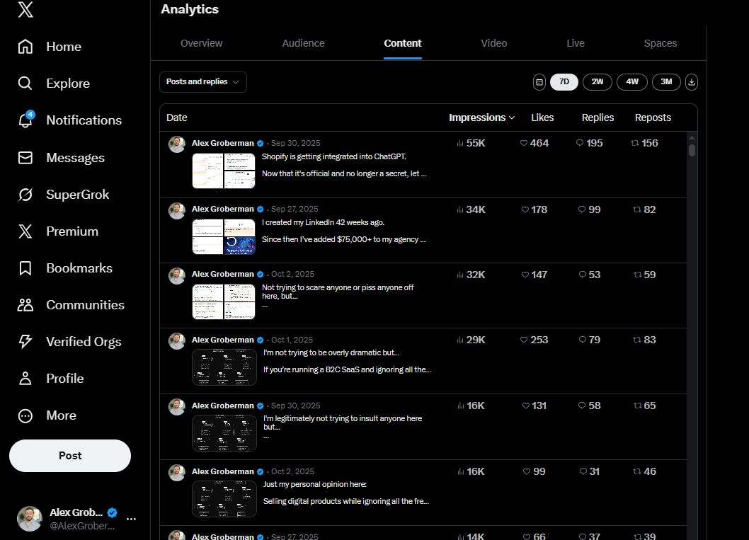 Alex Groberman tweet media