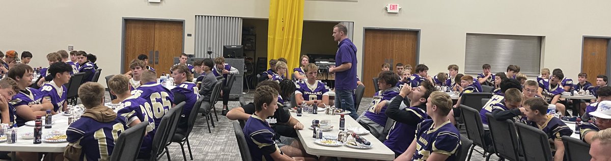 Thank you to one of our own, Blake Bergstrom, for being our guest speaker this morning! A great reminder about discipline, serving others, and leaving a legacy! 

#WATS