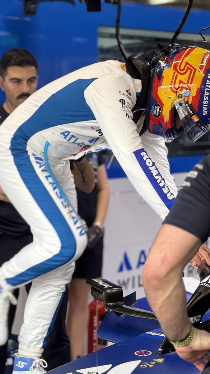 We’re here, it’s hot, and we’re ready to go on FP1 ⏩