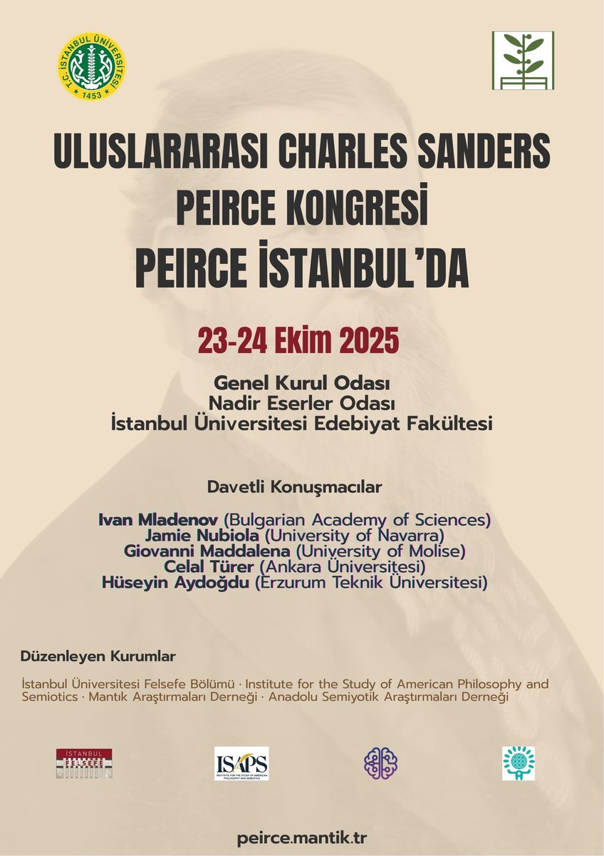 MantikArastirma's tweet photo. ✨ Program belli oldu! ✨ 
📅 23–24 Ekim 2025 
📍 İstanbul Üniversitesi, Edebiyat Fakültesi https://t.co/NzaXc9YaCA