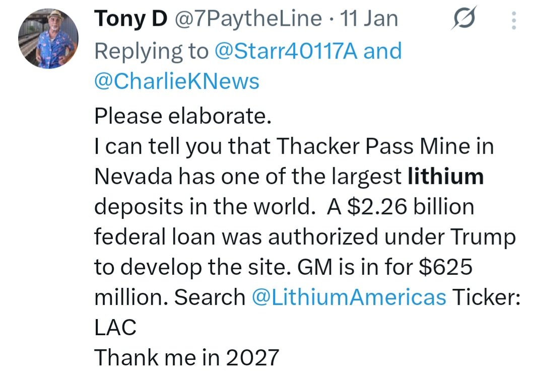 7PaytheLine's tweet image. I&apos;ve been touting LAC since January. Up well over 200% since.

#LithiumArgentina 
#LithiumAmericas
#SigmaLithium

msn.com/en-us/money/co…