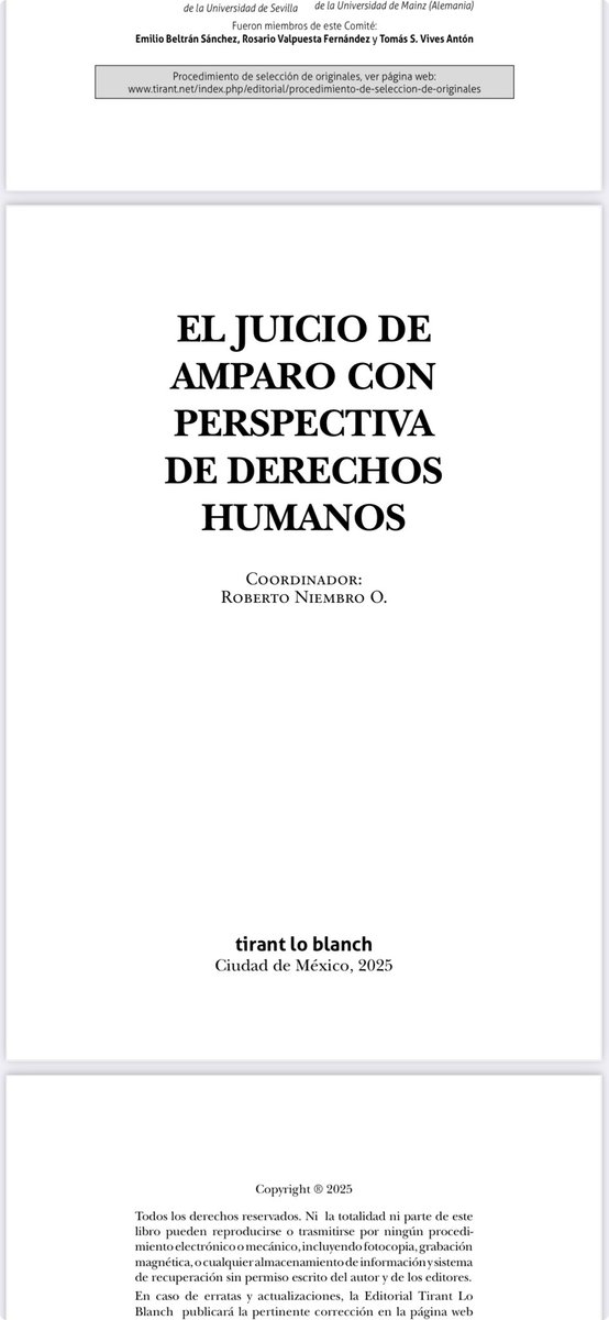 Próximamente en ⁦<a href="/Tirantmexico/">Tirant México</a>⁩ saldrá publicado este libro que escribimos con varixs colegas y amigxs. Ojalá sea de su interés.