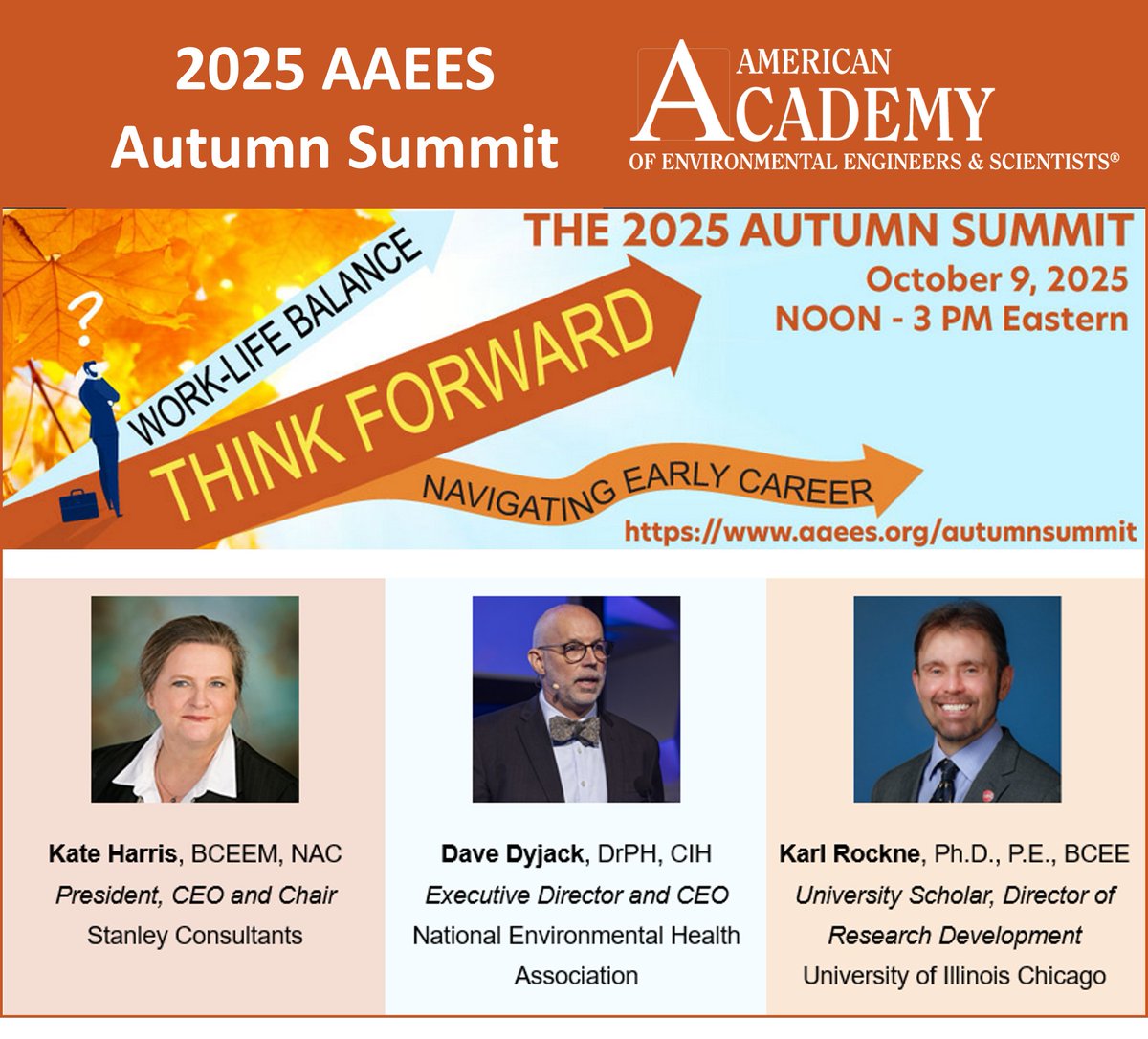 AAEESdotORG's tweet image. The 2025 AAEES Autumn Summit is only 6 days away! Reserve your spot today.
This half-day virtual event is designed to inspire, challenge, and connect professionals across environmental engineering and science.
aaees.org/autumnsummit
#AutumnSummit #EnvironmentalEngineering
