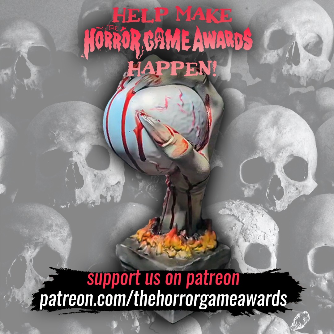 HorrorGameAward's tweet image. THANK YOU TO ALL OUR CURRENT BACKERS:

SURVIVOR:
- @KitCatSkullCat
- Nathan S
- @weecupoftea88

NIGHTMARE:
- @TeeGirl93
- @calibre

APOCALYPSE:
- @darkbeastcaarl
- Ryan W
- @MidnightForge_
- @Tacoim
- @AlpakaWhacker
- @Person_Suit
- @chaoticneutral
- @LilBigTrouble

GOD MODE:
-…