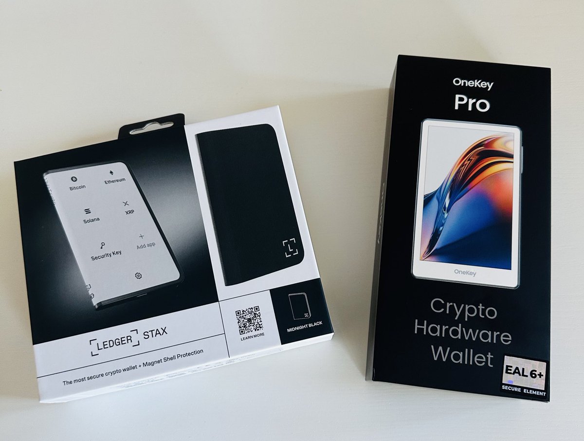 Left or Right? <a href="/Ledger/">Ledger</a> <a href="/OneKeyHQ/">OneKey</a>