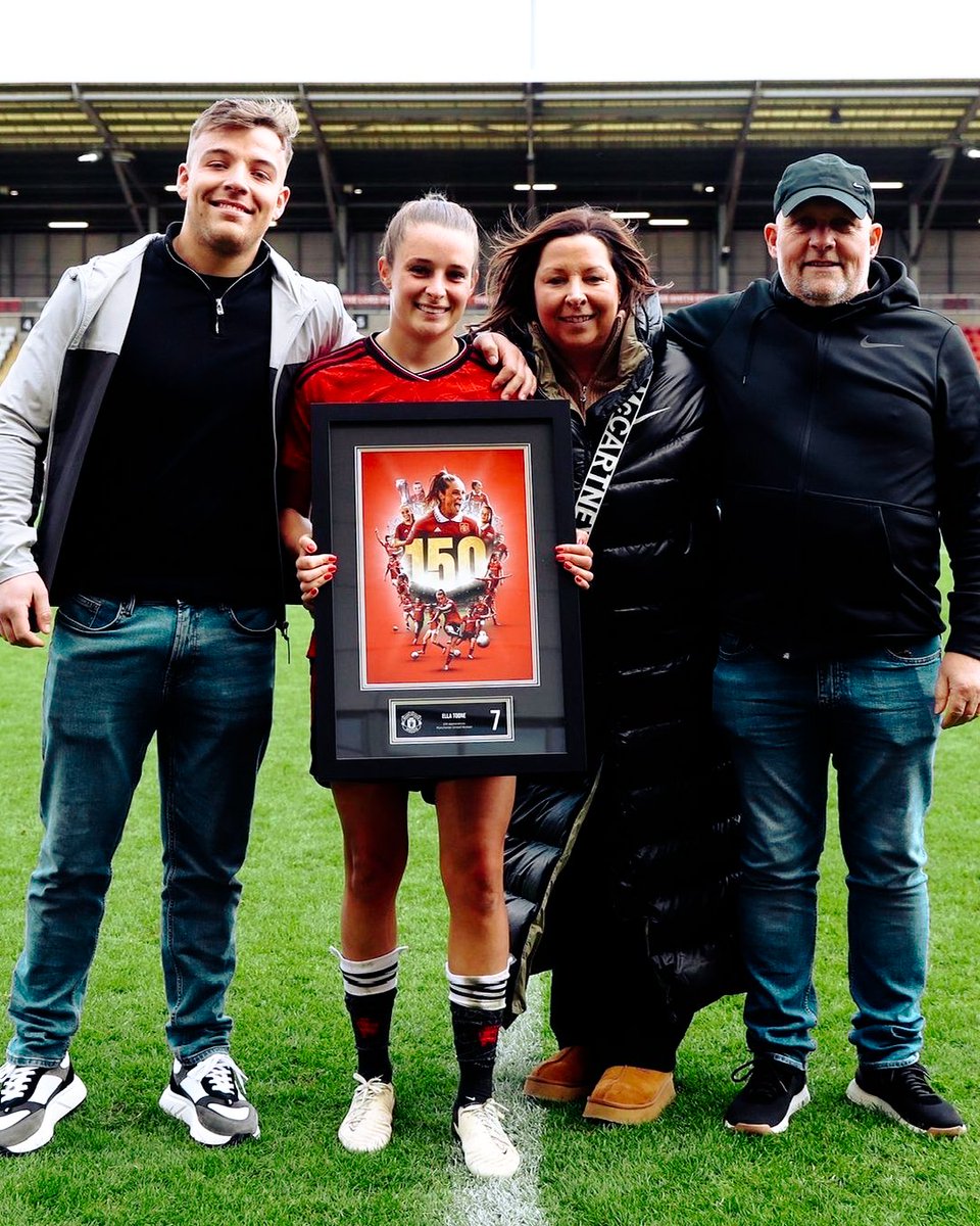 'One day someone said to Dad, “Your Ella’s really good, you should take her to a team.” So he took me to the Astley and Tyldesley Girls team. I’m sure he figured I was alright, but I don’t think he knew how good I’d be.⁠
⁠
My first game he told me, “Every goal you score, I’ll