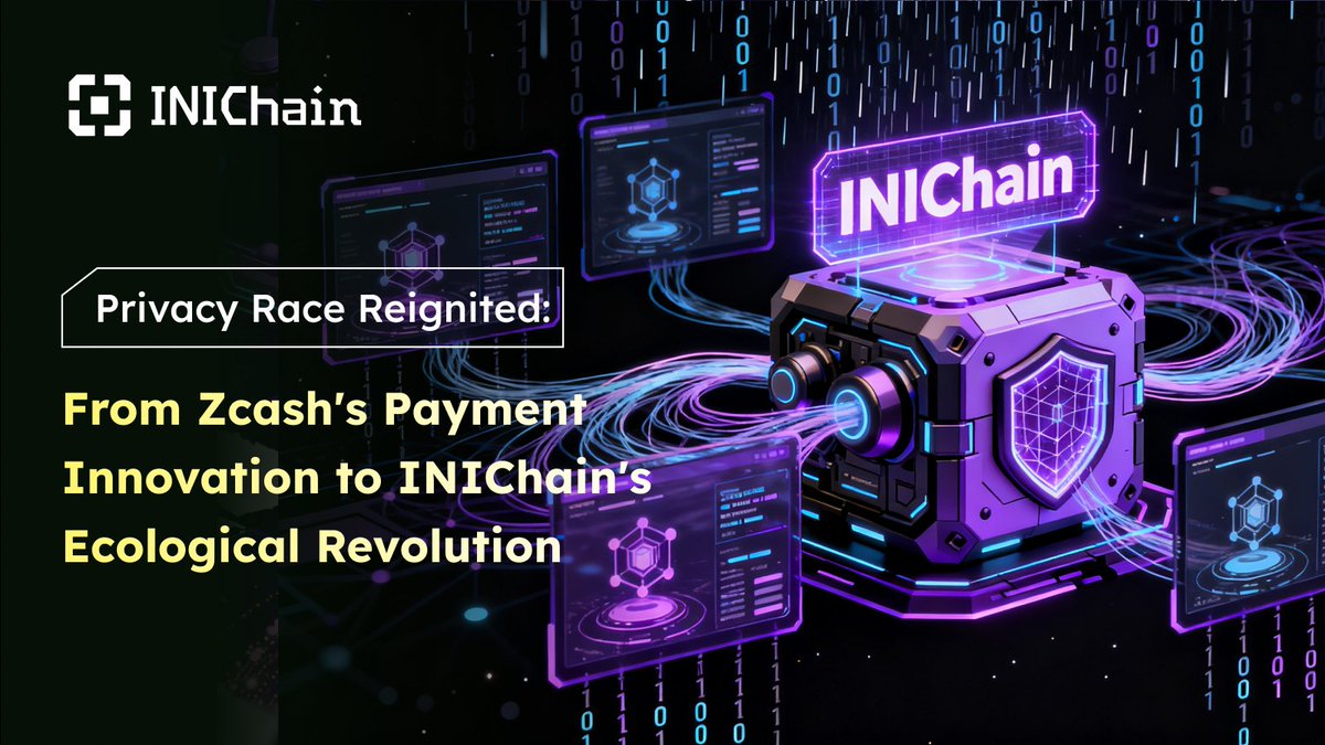 InitVerse's tweet photo. 🚀An exciting new paradigm for privacy!
From transactional privacy to computational privacy, #INIChain is leveraging a full-stack breakthrough of TFHE + EVM to build a scalable, fully encrypted Web3 infrastructure.
The future of privacy is not just about protection, but also about productivity.
See more: https://t.co/297E2rhvJ9
#PrivacyFi #Web3 #InitVerse $INI