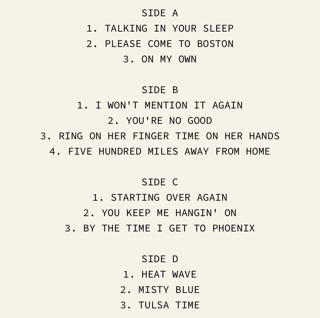 fancy_reba_tots's tweet image. IDK how back in 94/95 as you were creating the tracklist for #StartingOver you pick those 3 tracks to be cut (no shade to any of the others). I would have had to put them all in a hat and just picked them randomly.