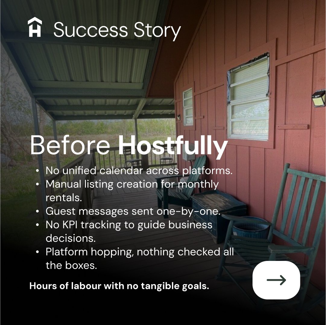 hostfully's tweet image. 📍 2 states
🛏️ 20 listings
⚙️ 1 system

Candice Menard scaled Rent It Like a Saint using Hostfully’s:
Listing duplication
Calendar sync
Guest automation + reporting

📖 hostfully.com/case-studies/r…
#STRtech #VacationRentalPros