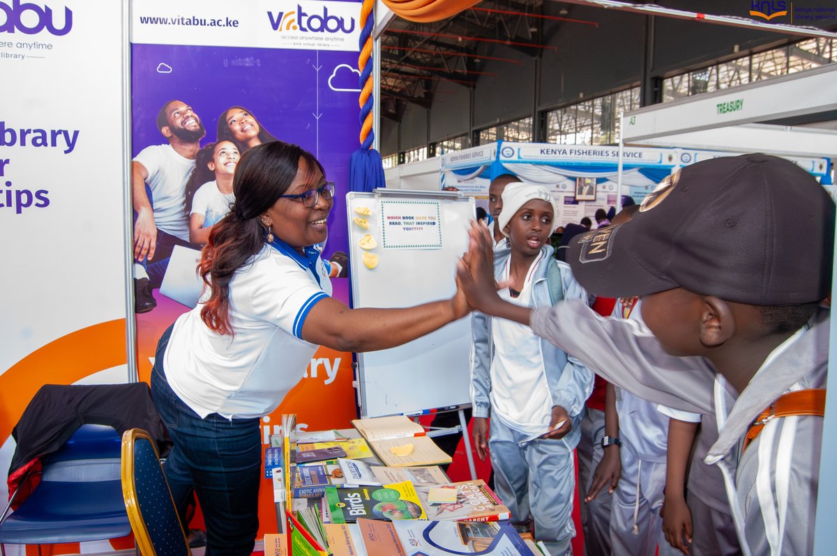 knlsmedia's tweet photo. We are proud to be part of this year’s Nairobi International ASK Show. Visit our stand and discover a world of knowledge, innovation, and exciting opportunities. From digitization services to our virtual library, there’s something for everyone! https://t.co/i8yWzwovXY