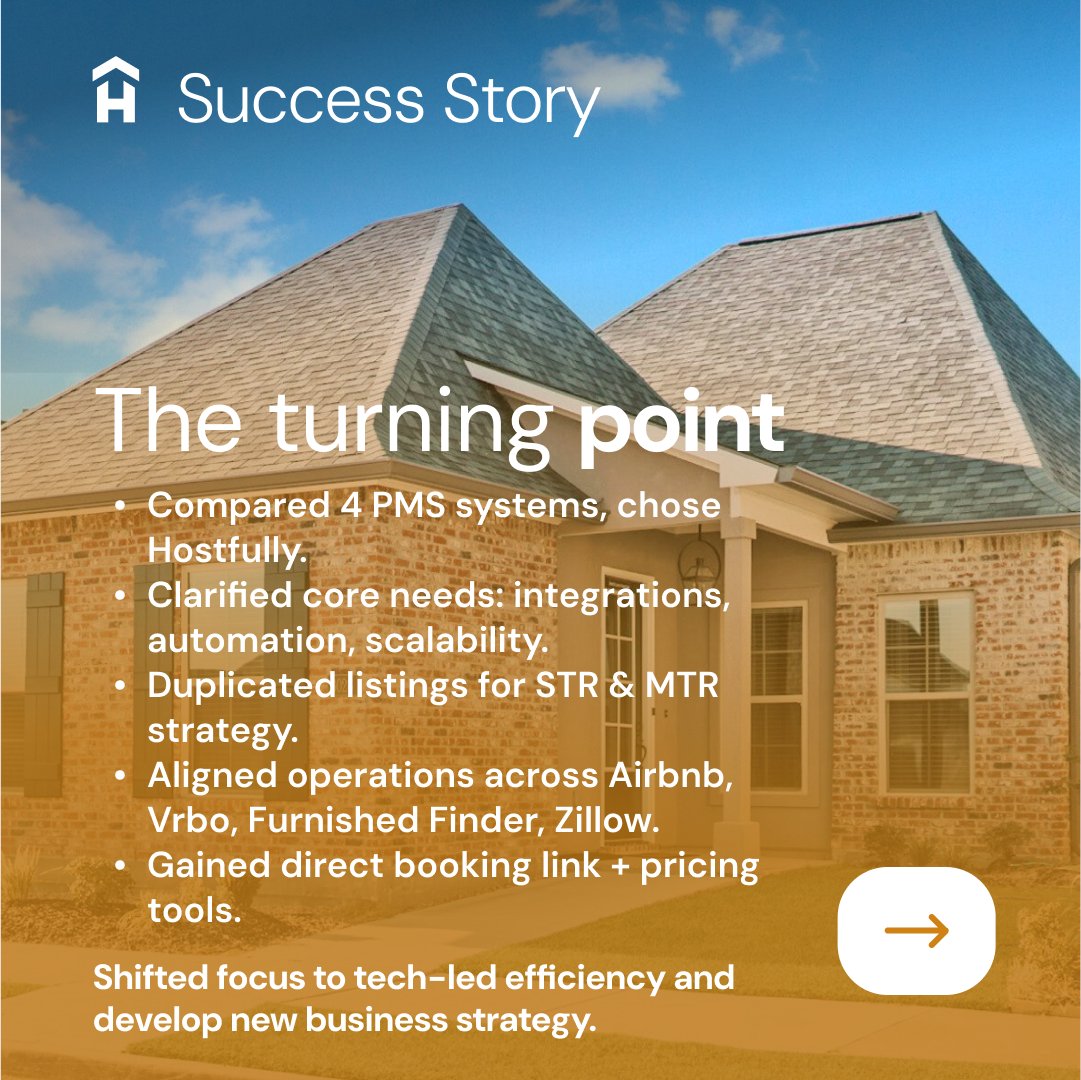 hostfully's tweet image. 📍 2 states
🛏️ 20 listings
⚙️ 1 system

Candice Menard scaled Rent It Like a Saint using Hostfully’s:
Listing duplication
Calendar sync
Guest automation + reporting

📖 hostfully.com/case-studies/r…
#STRtech #VacationRentalPros