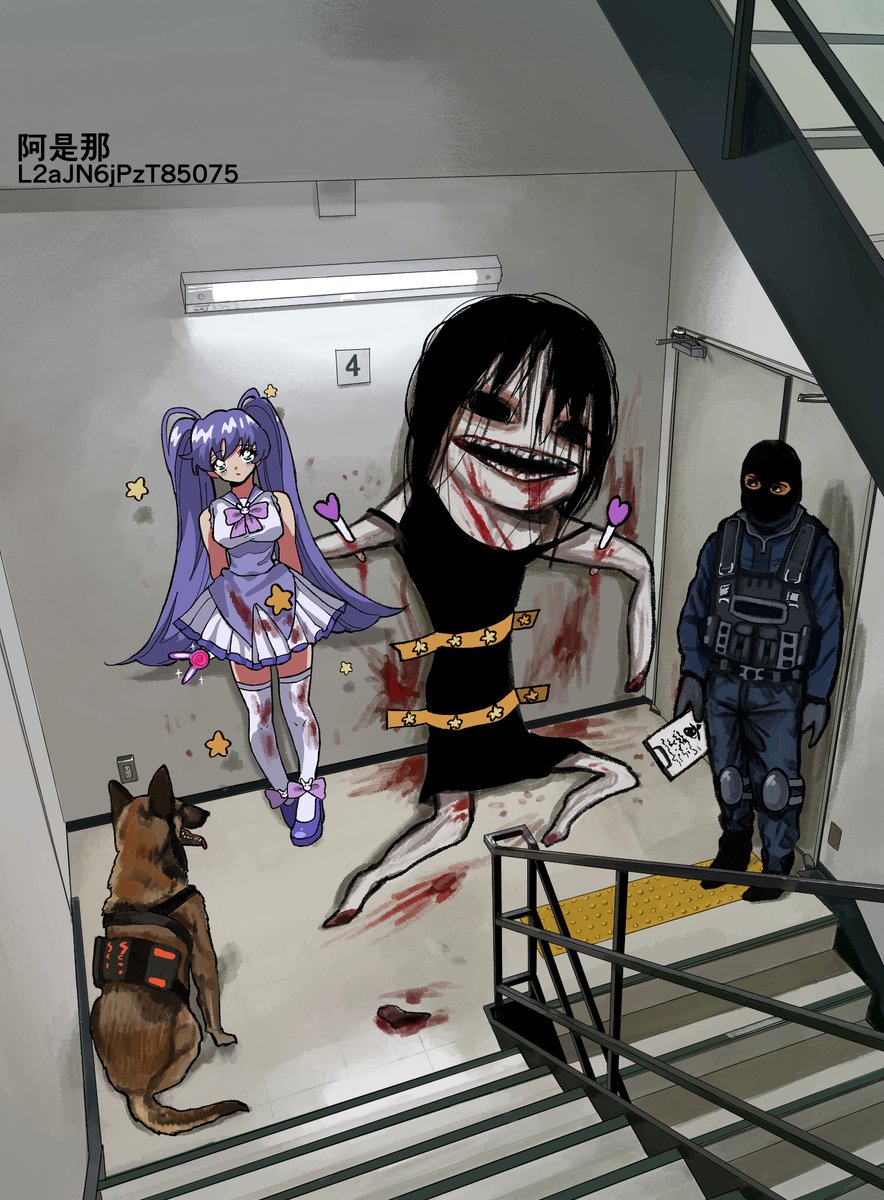 L2aJN6jPzT85075's tweet image. 「…これ君がやったの🤨」