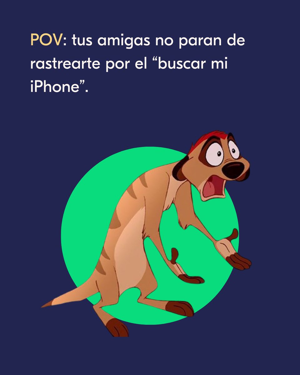 Ni siquiera hace falta que hable: saben dónde estuve en cada momento del día. 😯👀