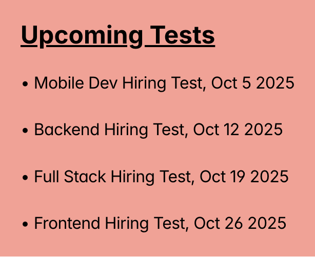 Cactro | India’s Fairest Technical Test tweet media