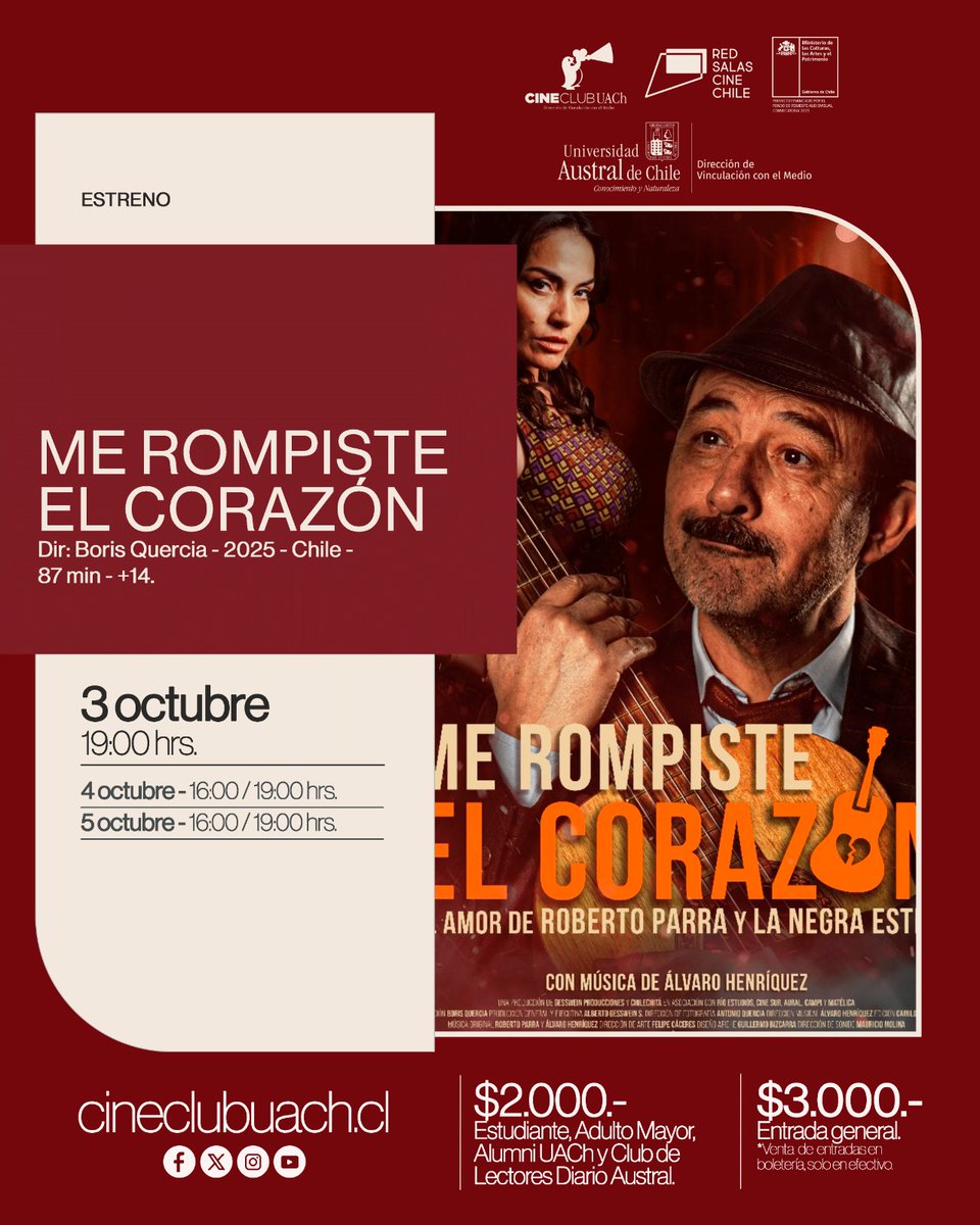 “Me rompiste el corazón” se estrena este fin de semana en el Cine Club - mailchi.mp/518736868a5c/m…