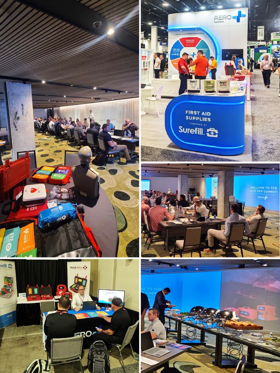 A BUSY SEASON, A CLEARER VISION
Over the past few weeks, Aero Healthcare has been on the move—connecting, learning, and building stronger partnerships. 

👉 Visit Aero Healthcare → aerohealthcare.com/us/

#AeroHealthcare #NSC2025 #SafetyInnovation #CustomerFirst
