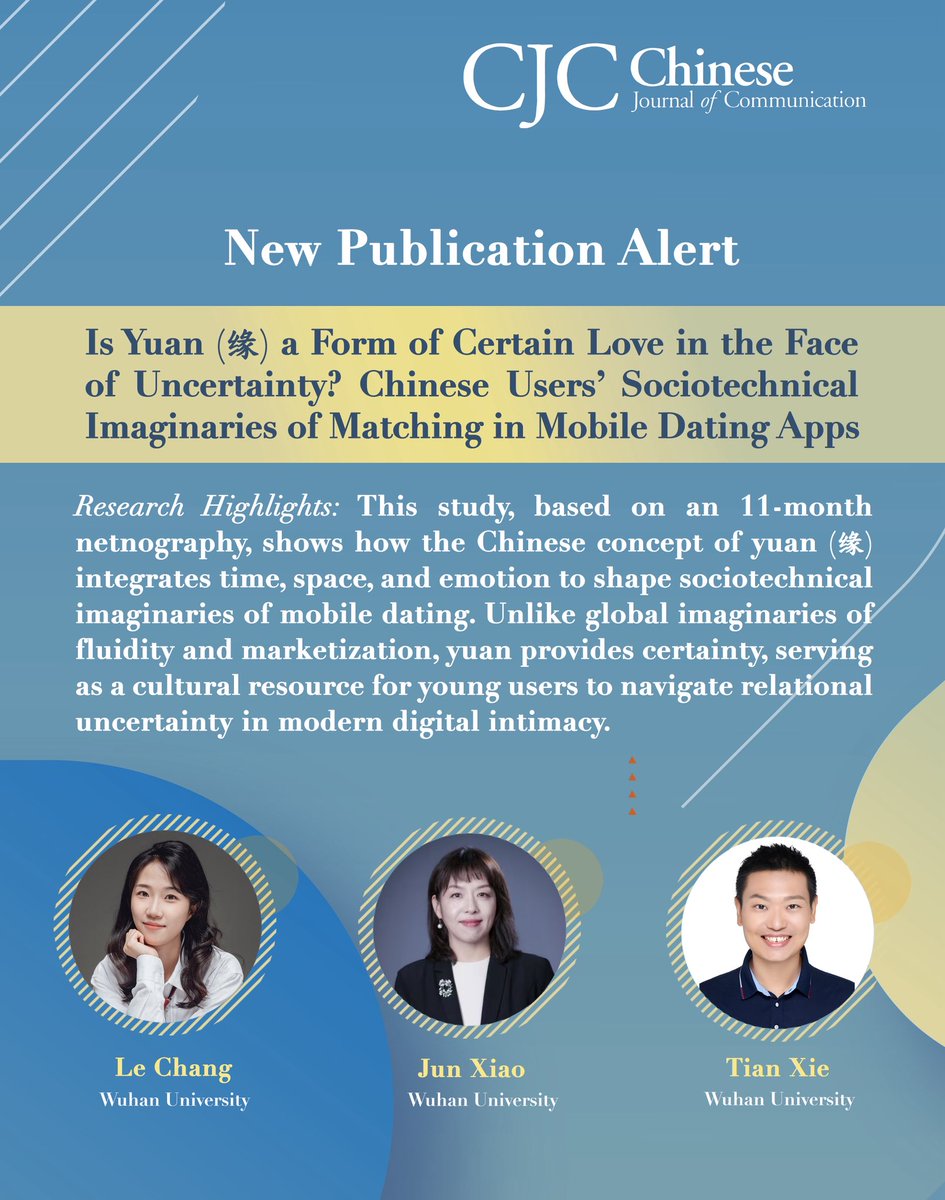 Chinese Journal of Communication tweet media