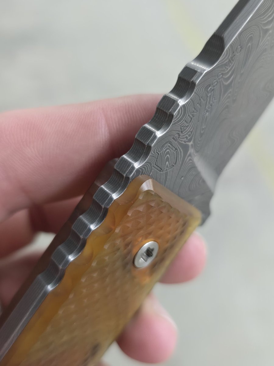 DauntlessMFG's tweet photo. This one will be on the table at Blade Show West next weekend https://t.co/4ZlC3Sy2cS