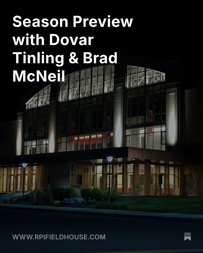 Listen to our season preview podcast with Dovar Tinling and Brad McNeil here!

open.substack.com/pub/thefieldho…