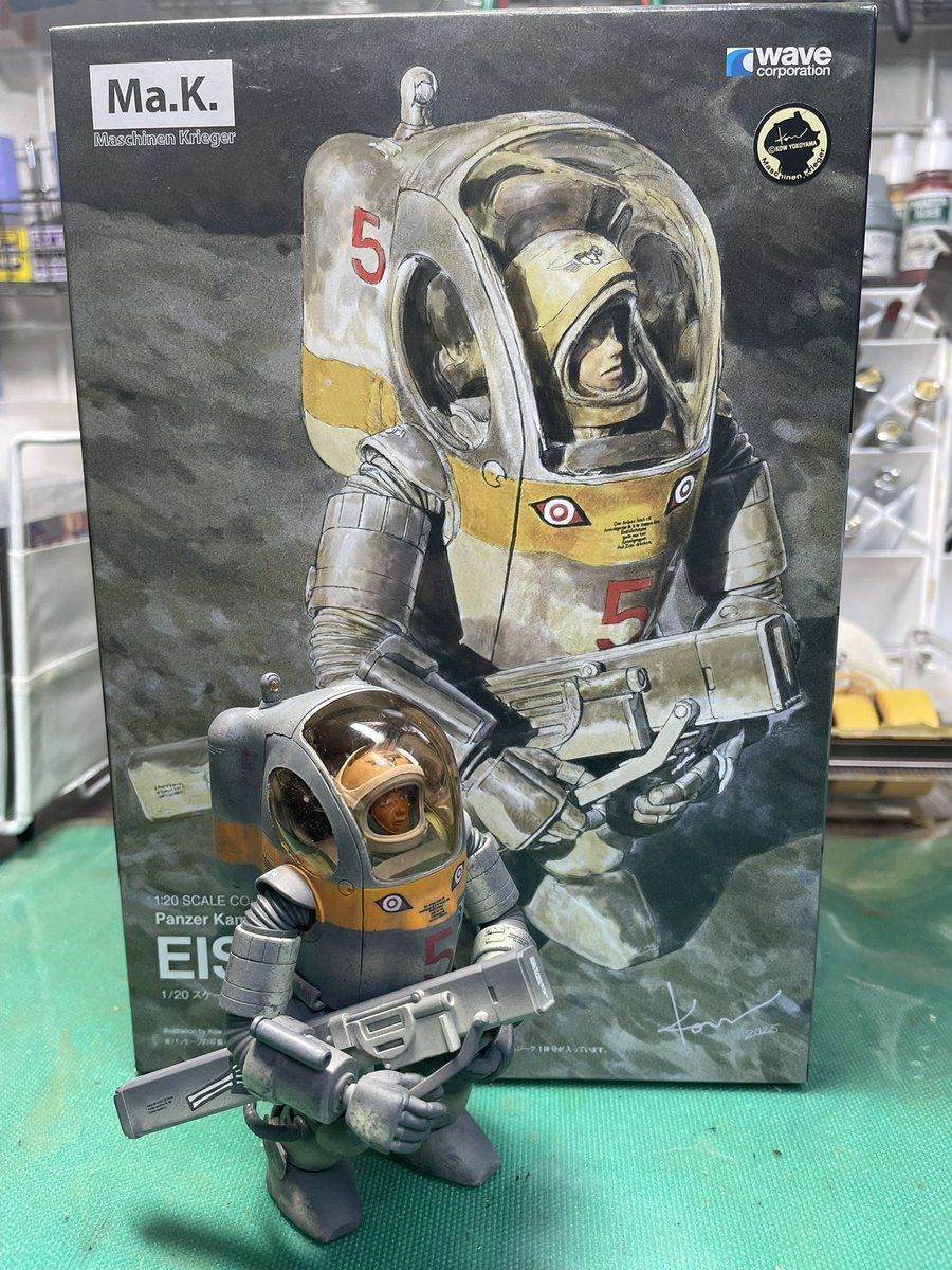 puruponta's tweet photo. 素組みアイス完成。

#マシーネンクリーガー
#wave
#アイスムジーク https://t.co/XTNoQb618I