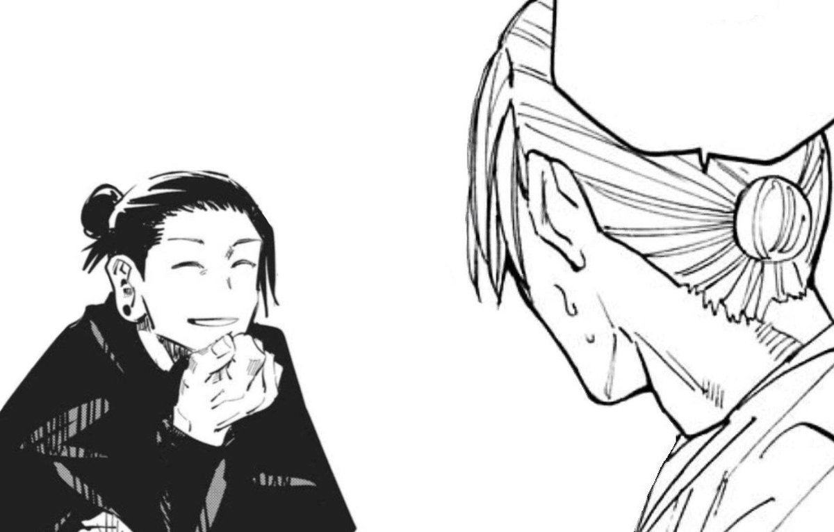 เวลาเห็นหน้าอีกฝ่าย เป็นอันต้องชะงักไปทุกครั้ง 

เพราะไม่เคยคาดคิดมาก่อนว่าจะได้เจอคนที่มีใบหน้าคล้ายกับตนถึงขนาดนี้ ยิ่งไปกว่านั้น ทรงผมยังเหมือนอีกต่างหาก

นี่คือสิ่งที่เรียกว่า 「 ด็อพเพิลเกงเกอร์ 」 งั้นเหรอ ?

“ส่วนนายคือเกะโทใช่รึเปล่า”