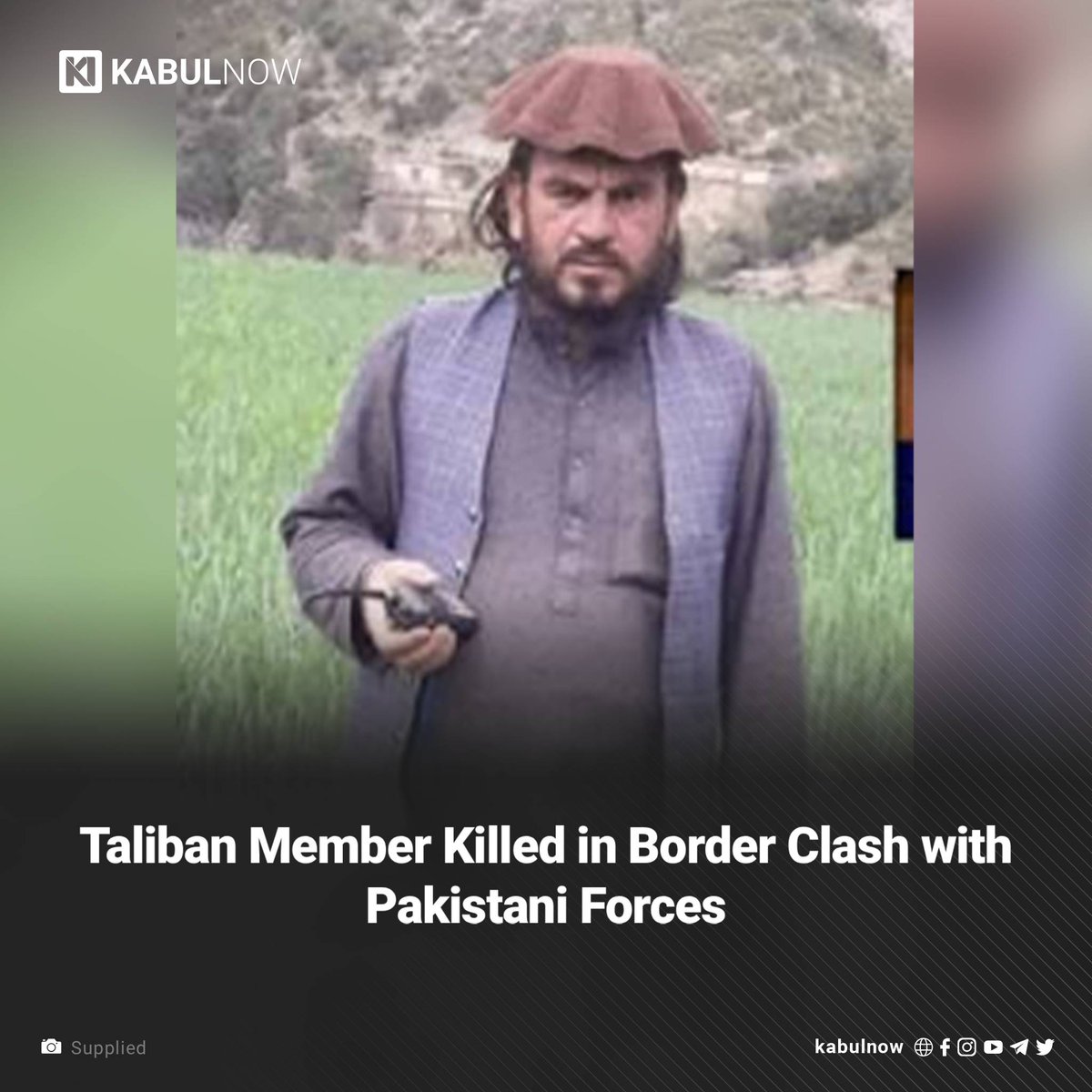 A Taliban member has been killed in clashes with Pakistani security forces near the border in Afghanistan’s eastern Kunar province, local sources said on Friday, marking the latest incident along the disputed frontier.

Read more: kabulnow.com/?p=47813