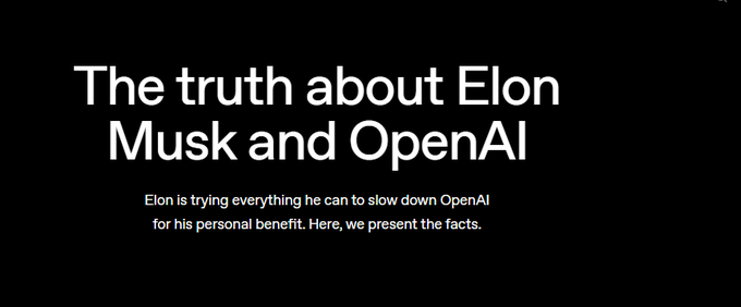 m0mentummike's tweet photo. OpenAI just created a website about elon called 'The The truth about Elon Musk'.

Lmfao no way they are dick riding this hard.

https://t.co/u1cbnP1hSR

https://t.co/fvHD9iu9hT