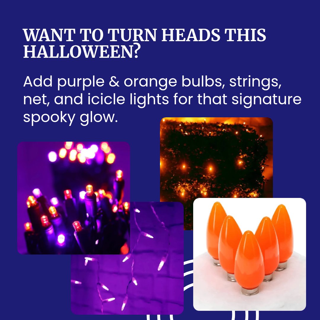 xmasltemporium's tweet image. #HalloweenSale #SpookyLights #HolidayDecor #TheChristmasLightEmporium #LightUpHalloween #ColorSplashLights #SpookyDecor