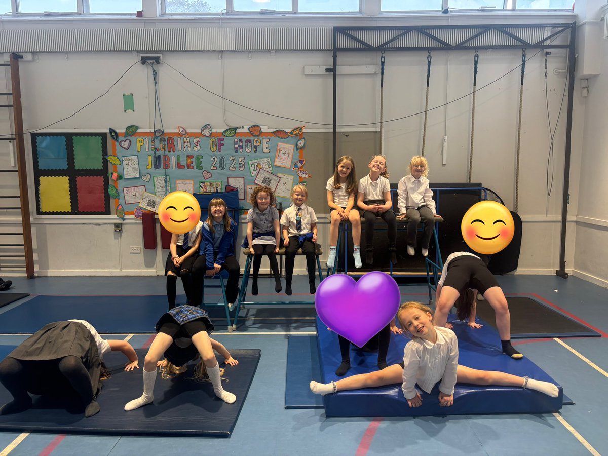 Gymnastics Leaner Agency! Pupils choose the skills they wanted to practice! This included cartwheels, forward rolls and jumps! 🤸🏼‍♀️