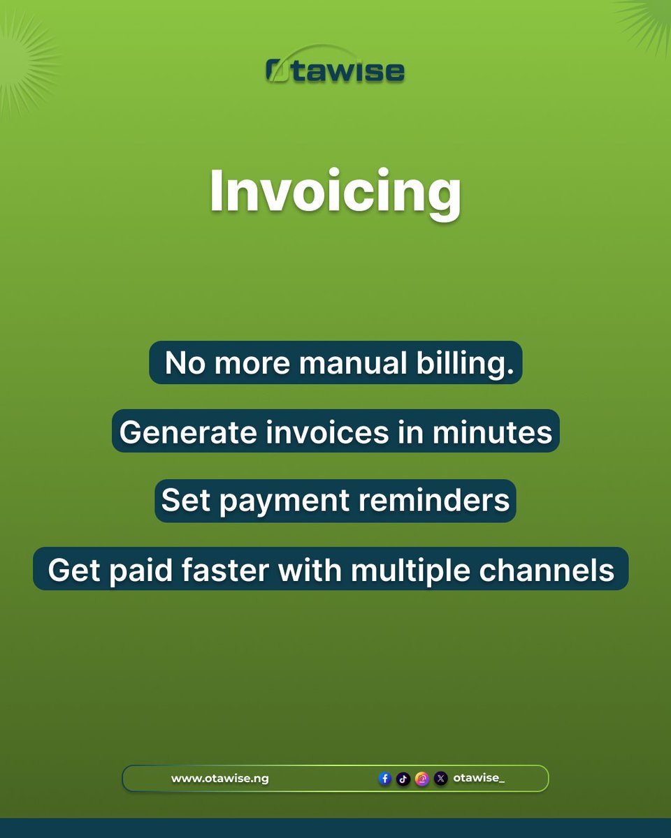Otawise_'s tweet image. Fewer processes. More deals. More wins.
Let Otawise handle the busywork while you close clients.
Comment "Win" to get started!
#RealEstateAgents #RealEstateSolutions #SmartWorkflows #Otawise #BusinessAutomation #ClientSuccess #EInvoicing #ESignatures #WorkSmarter…