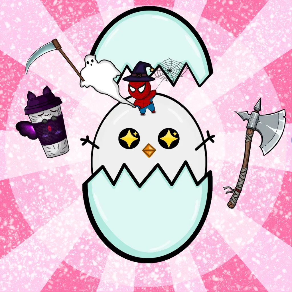 Rich Chick 🐣 

What’s better than Spider-Man?

Spider-Man catching ghost 👻 🤣

Btw, BTC ATH is coming? 👀 🤩

nft.io/asset/4312-126