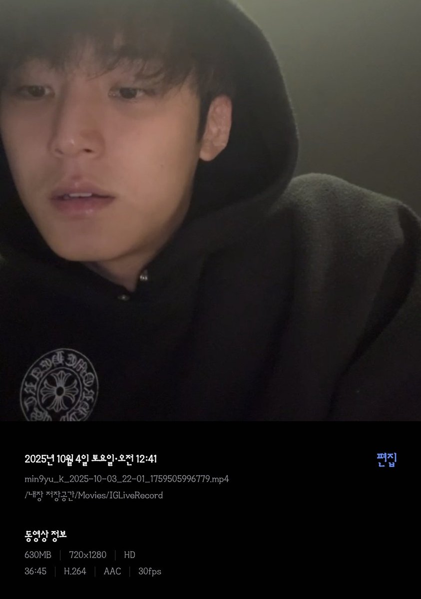 저를 탐둬주시는 분들을 위해 구독계인 제가 드릴건 없구..
민규 인스타 라이브 원본 슬쩍 공유해봅니다🥹

naver.me/565qahGi

접근횟수 100회🫰

#민규 #민규인스타라이브